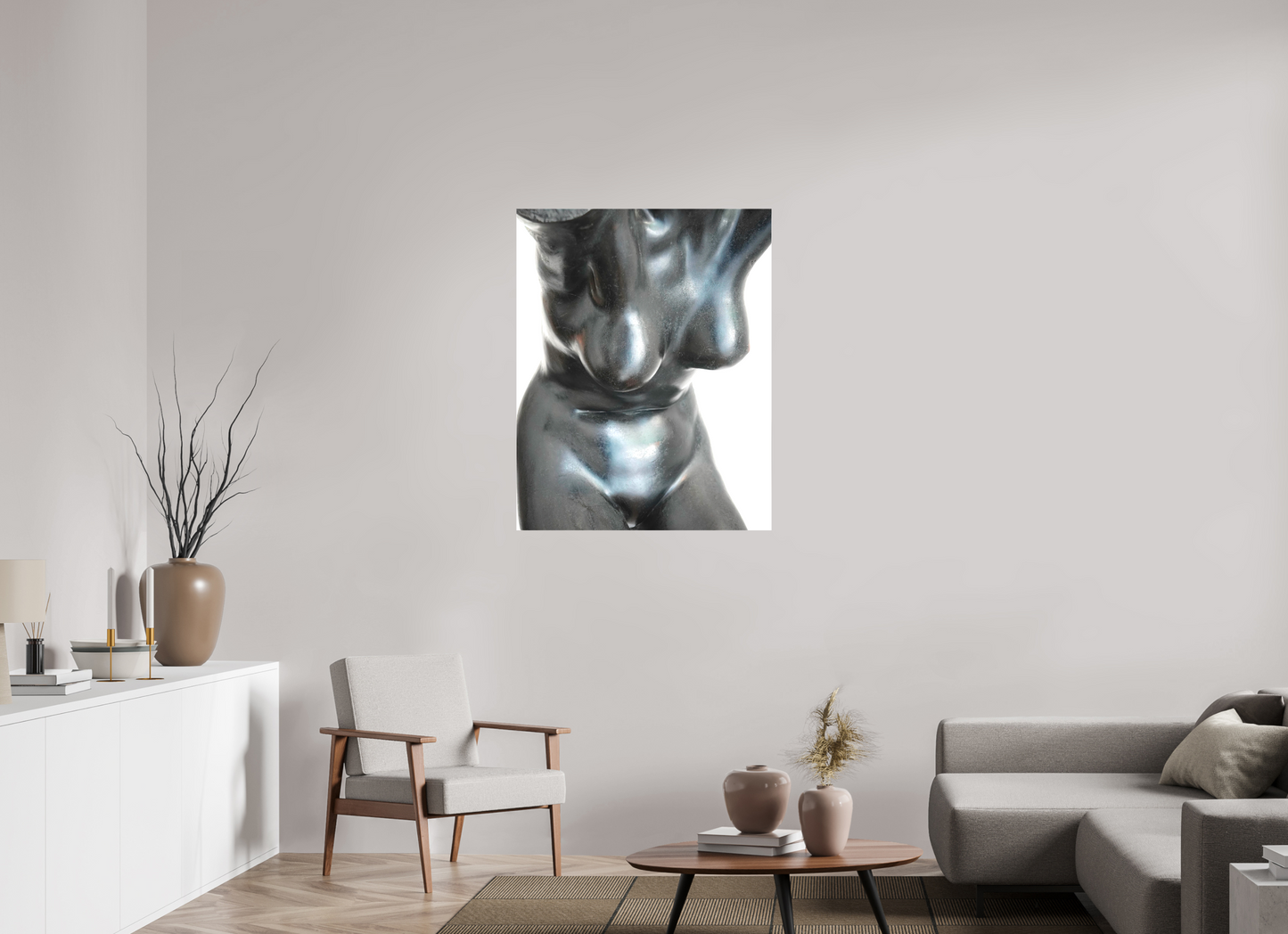 Frontal Woman's Torso