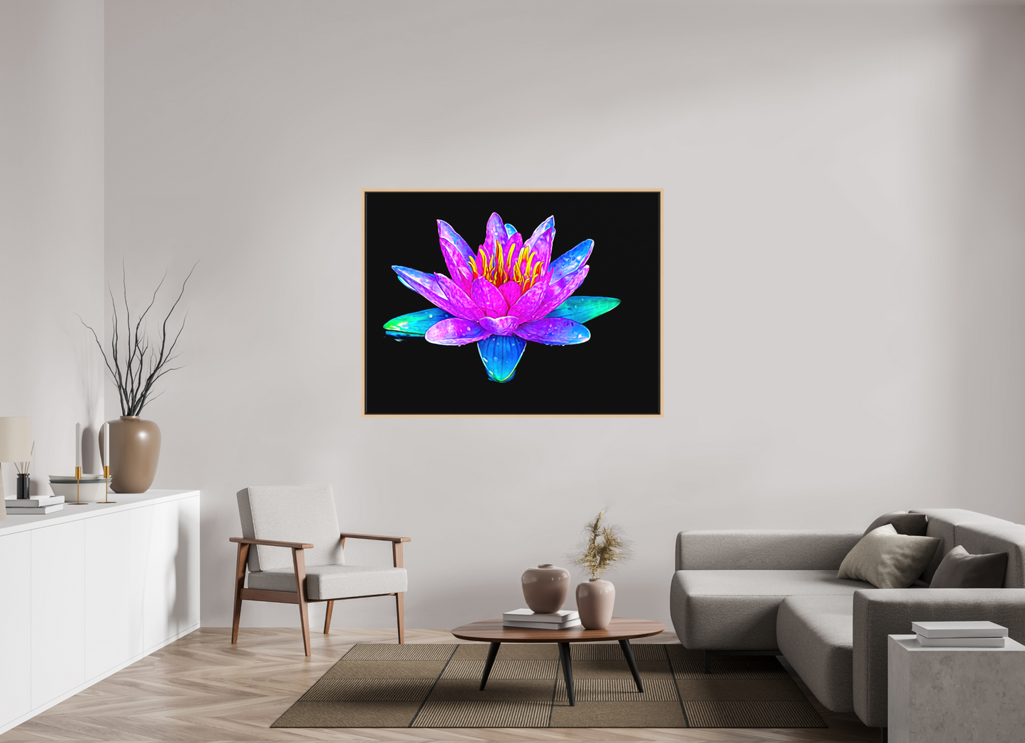 Fluorescent Flower