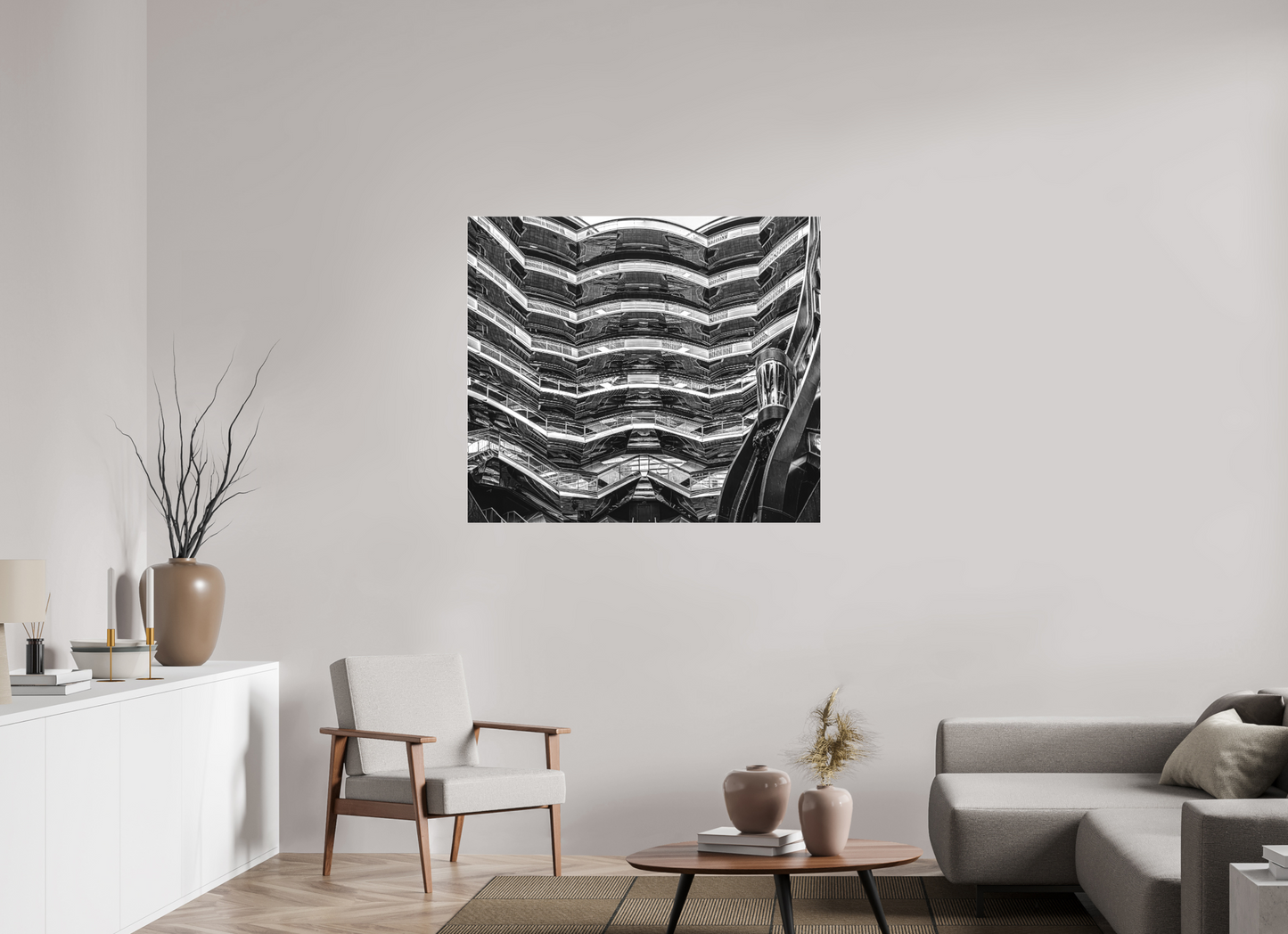 The Vessel (Black and White)