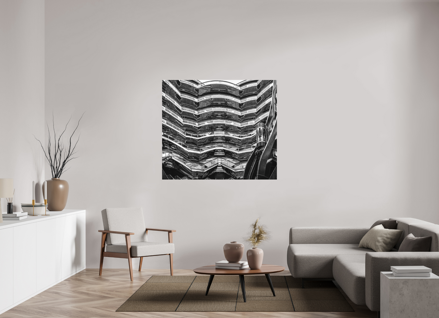 The Vessel (Black and White)