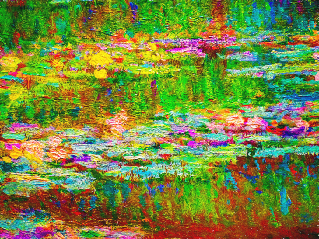 Panoramic Monet Dreaming