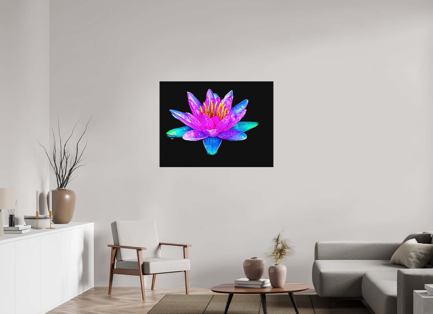 Fluorescent Flower