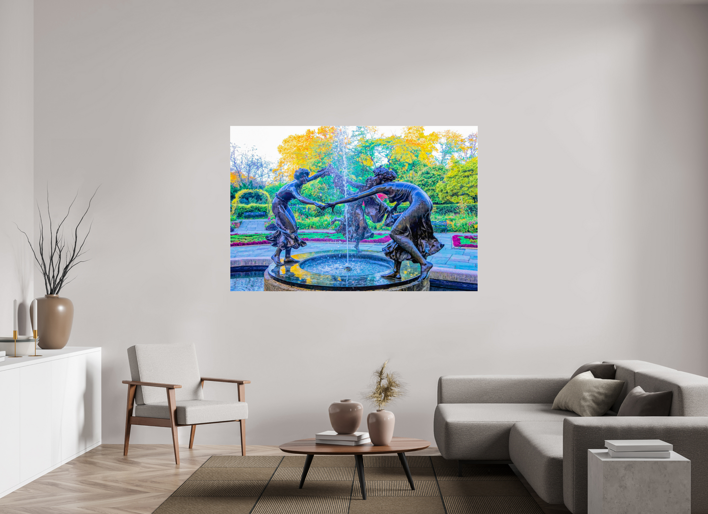 Three Dancing Maidens