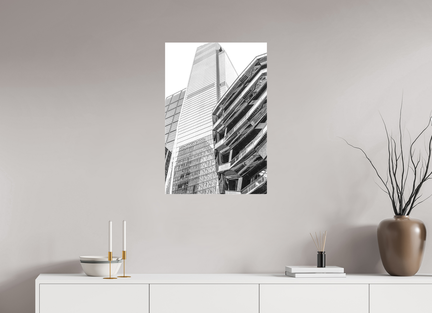 20 x 30″, On Woven Canvas Hudson Yards