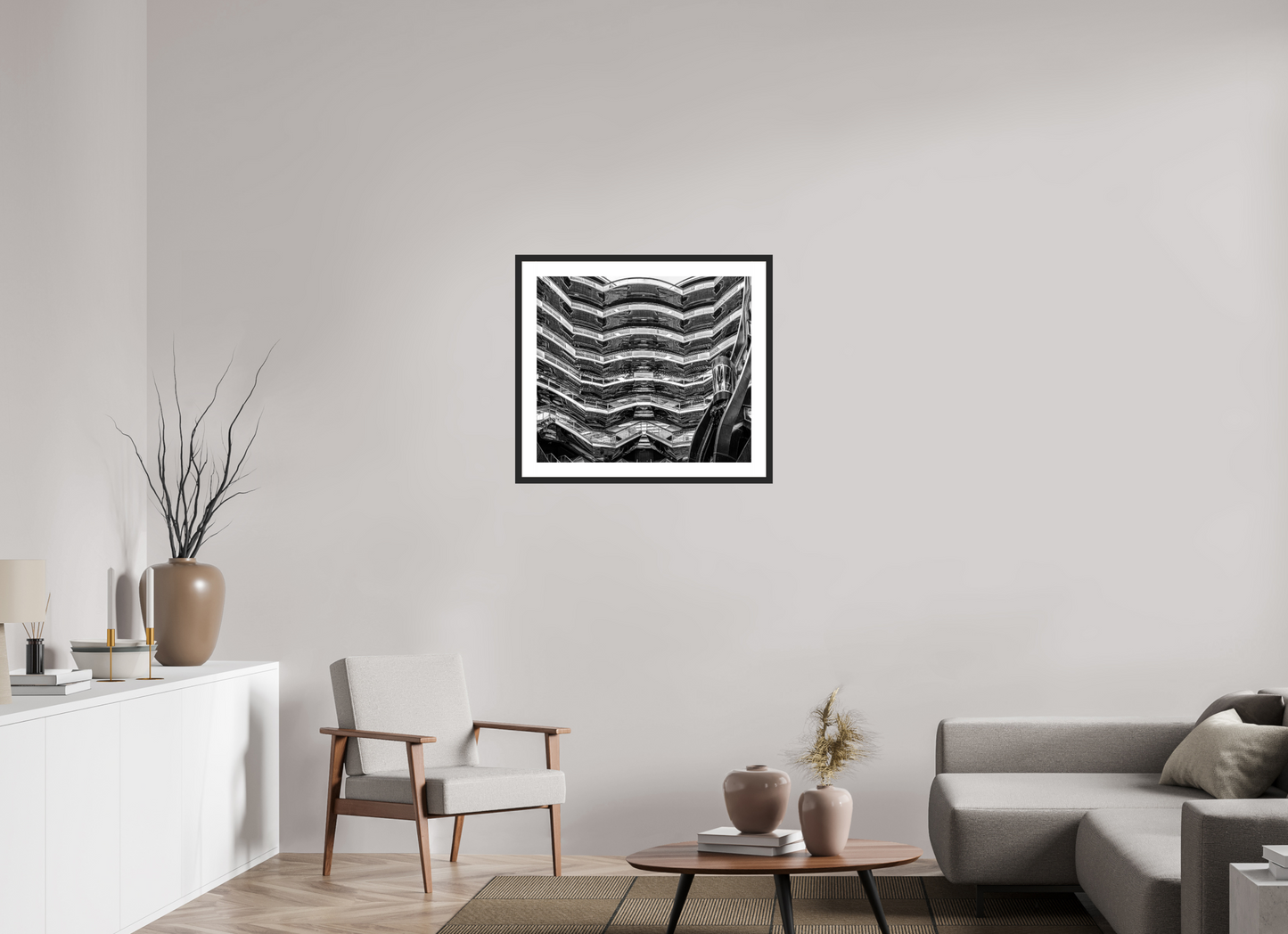 The Vessel (Black and White)