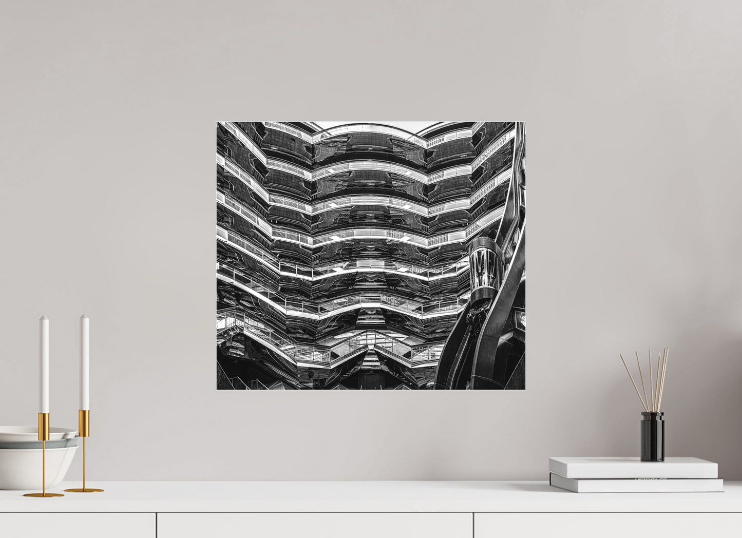 The Vessel (Black and White)