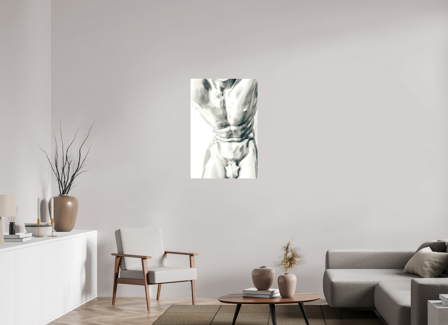 Man's Torso