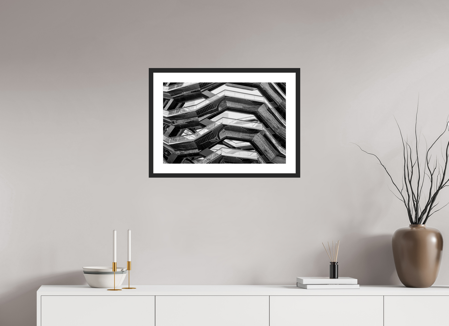 Vessel Detail (Black and White)