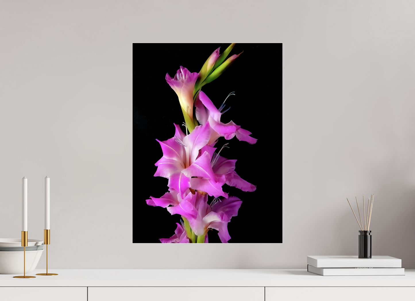 Standing Gladiolus