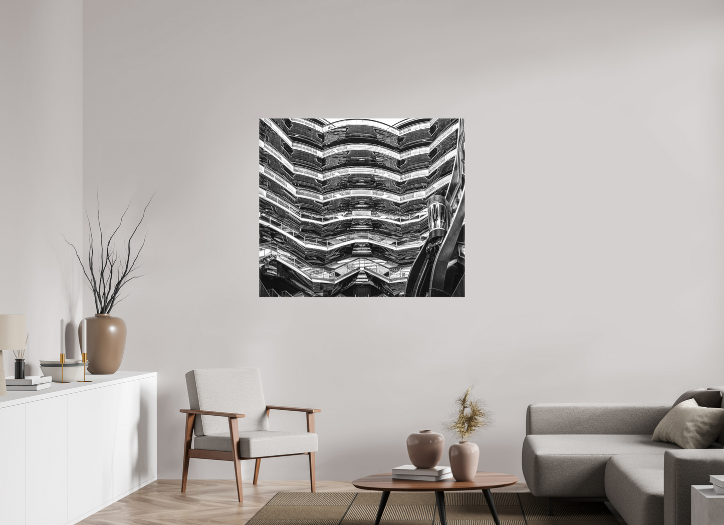 The Vessel (Black and White)