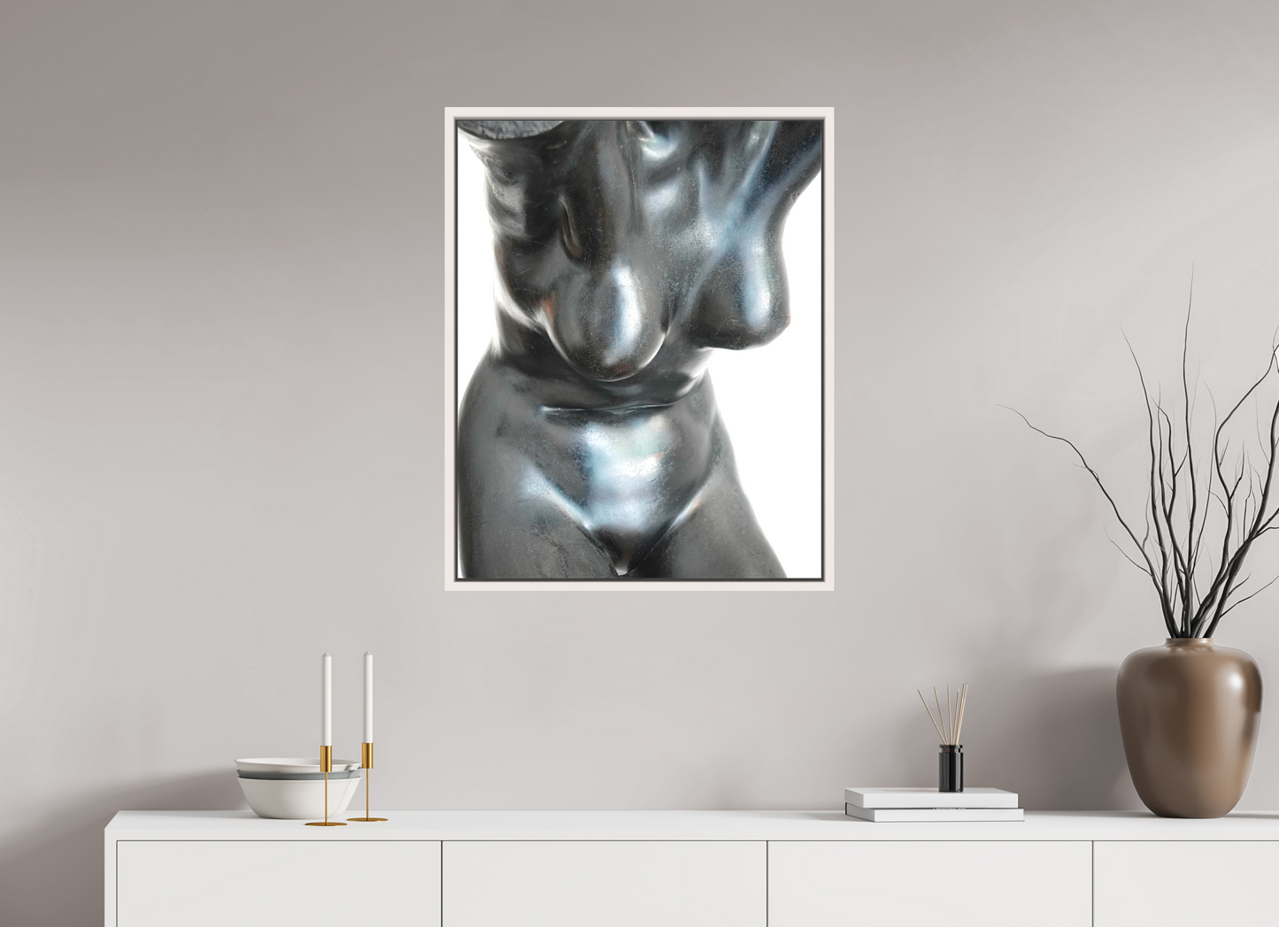 Frontal Woman's Torso