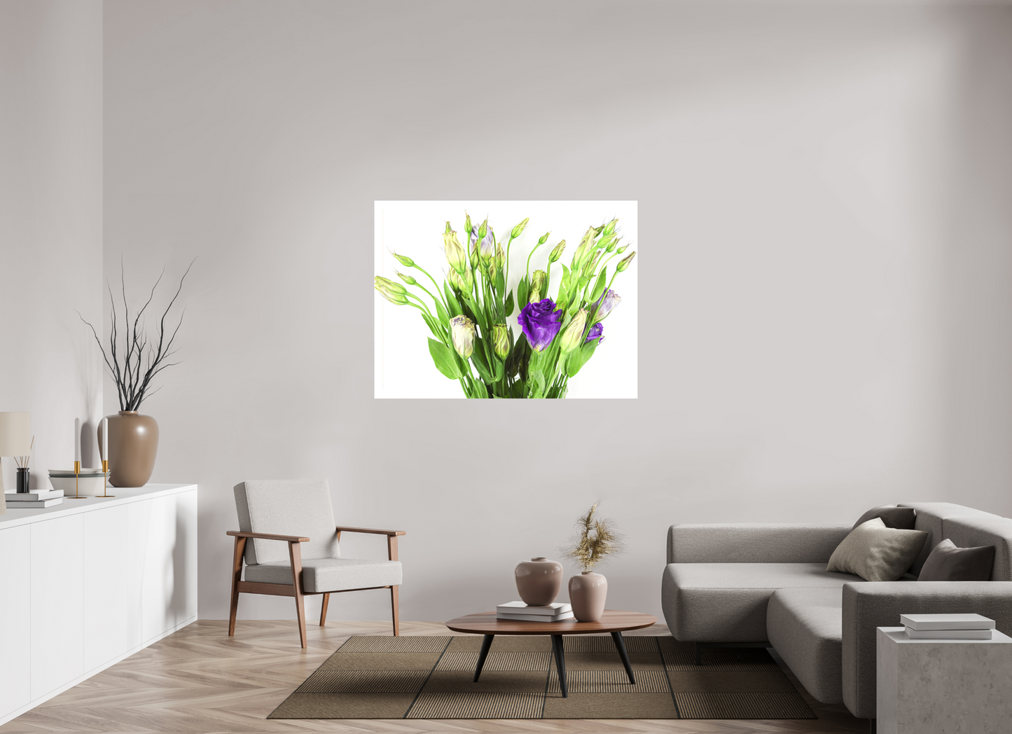 Purple Beauties (White Background)