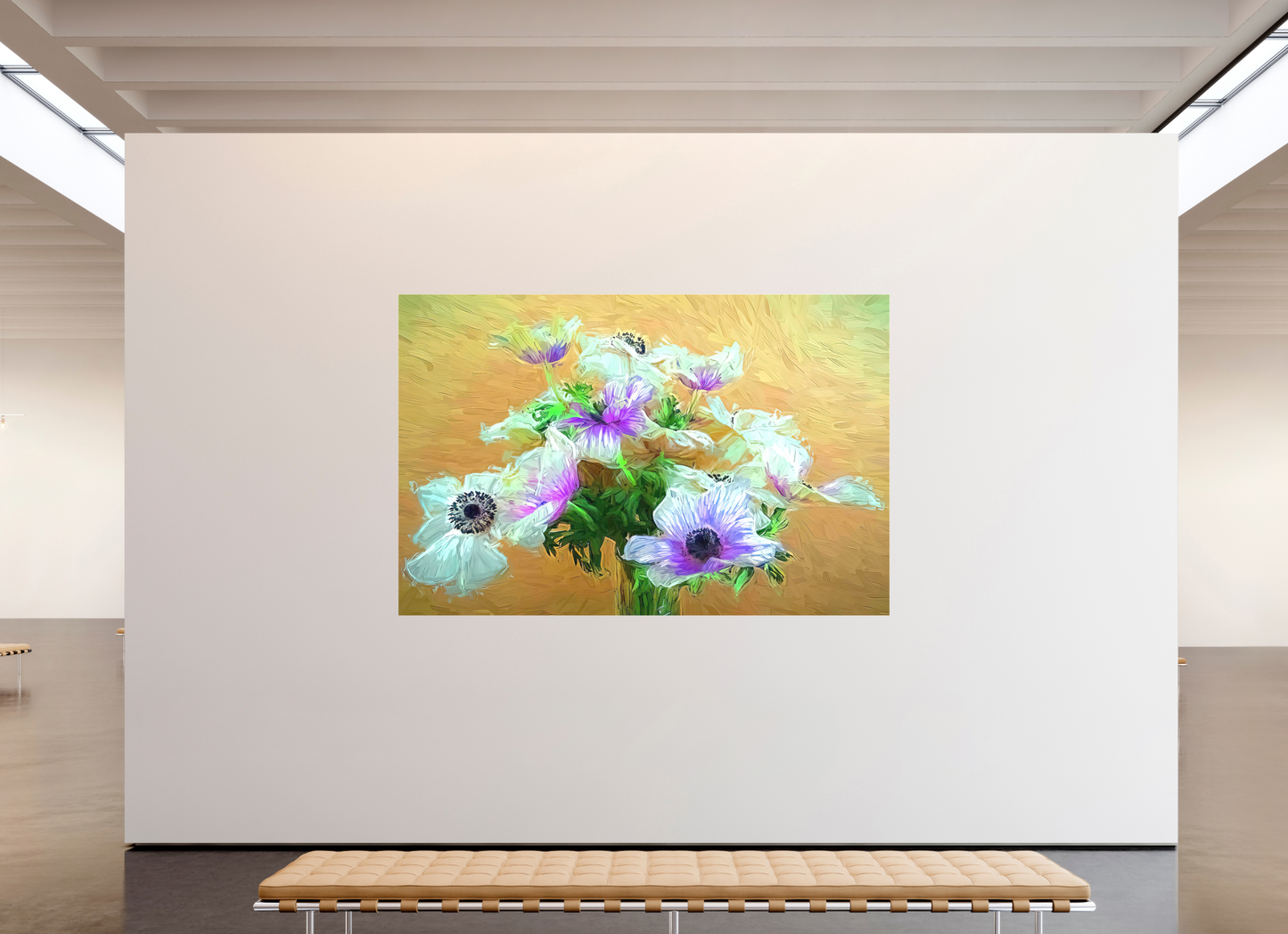 Panoramic Impressionist Anemone