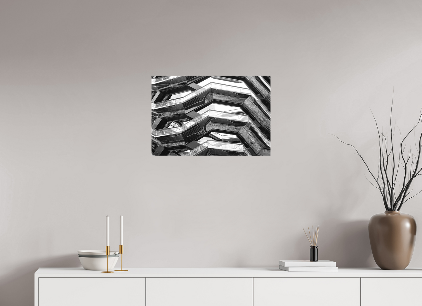 Vessel Detail (Black and White)