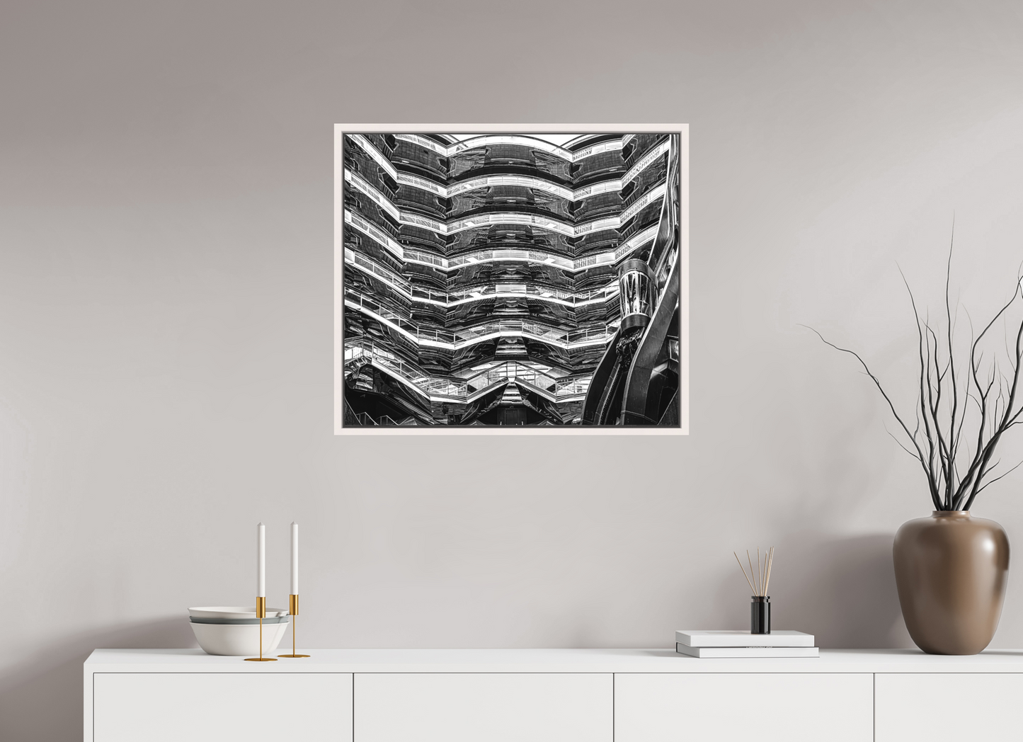 The Vessel (Black and White)