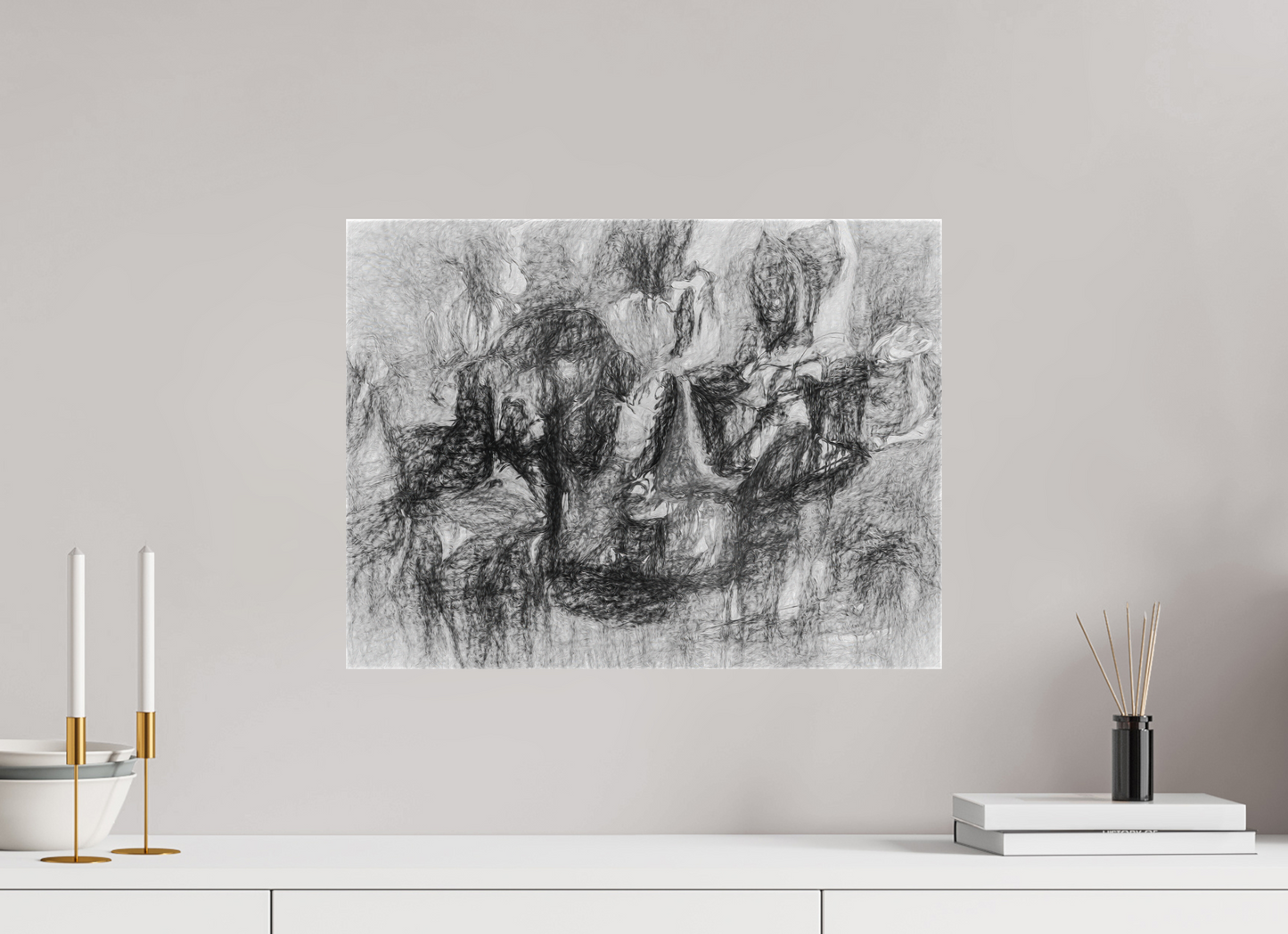 20 x 15″, On Woven Canvas Twilight Zone