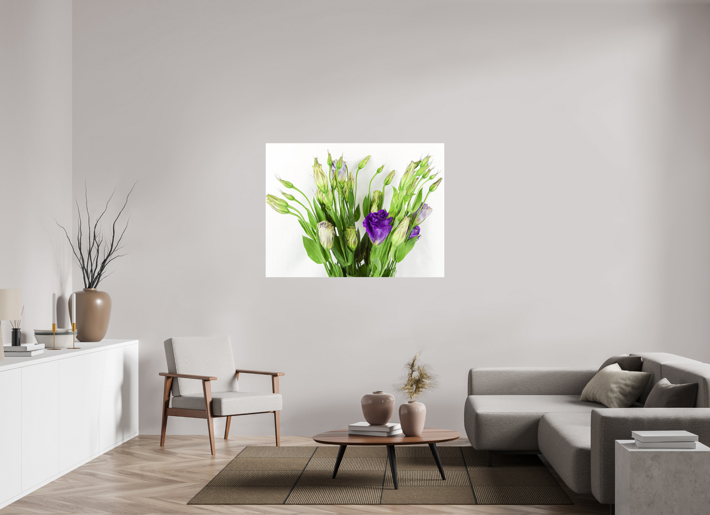 Purple Beauties (White Background)