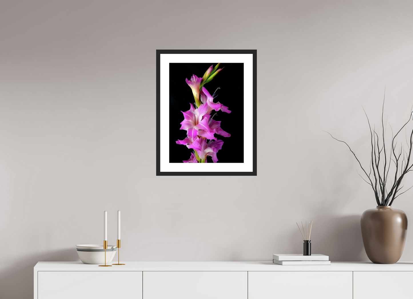 Standing Gladiolus