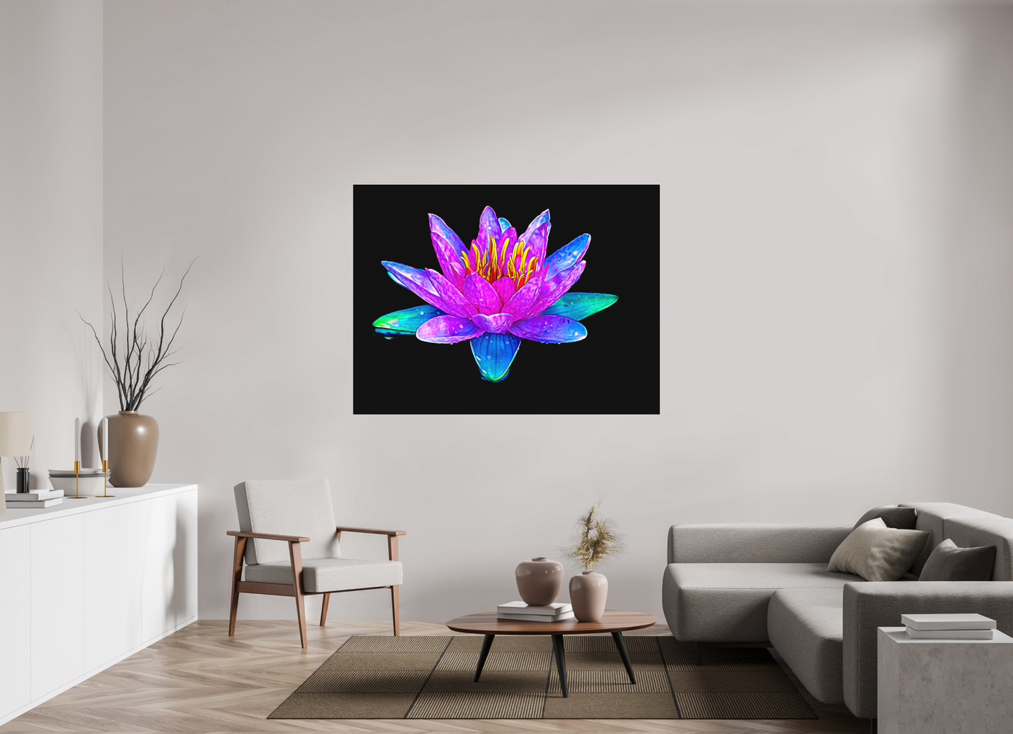 Fluorescent Flower
