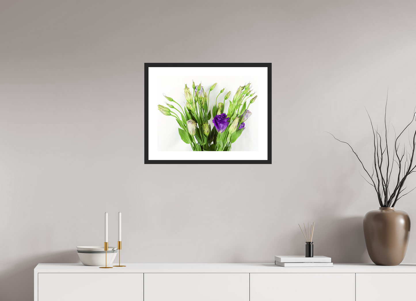 Purple Beauties (White Background)