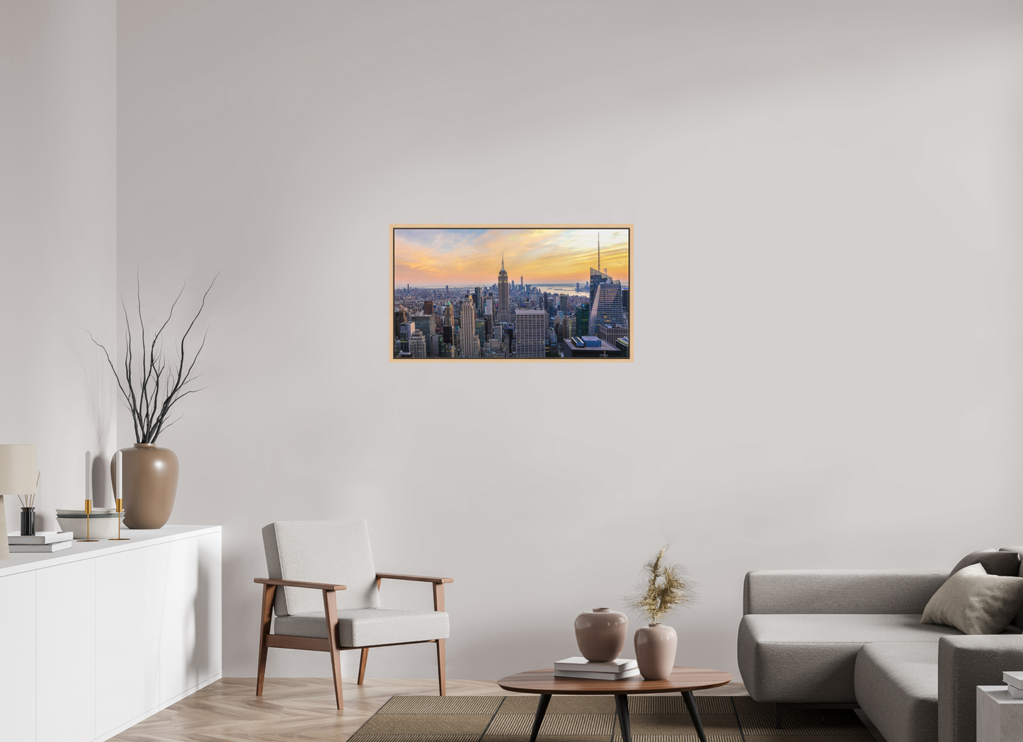 Sunset in New York City