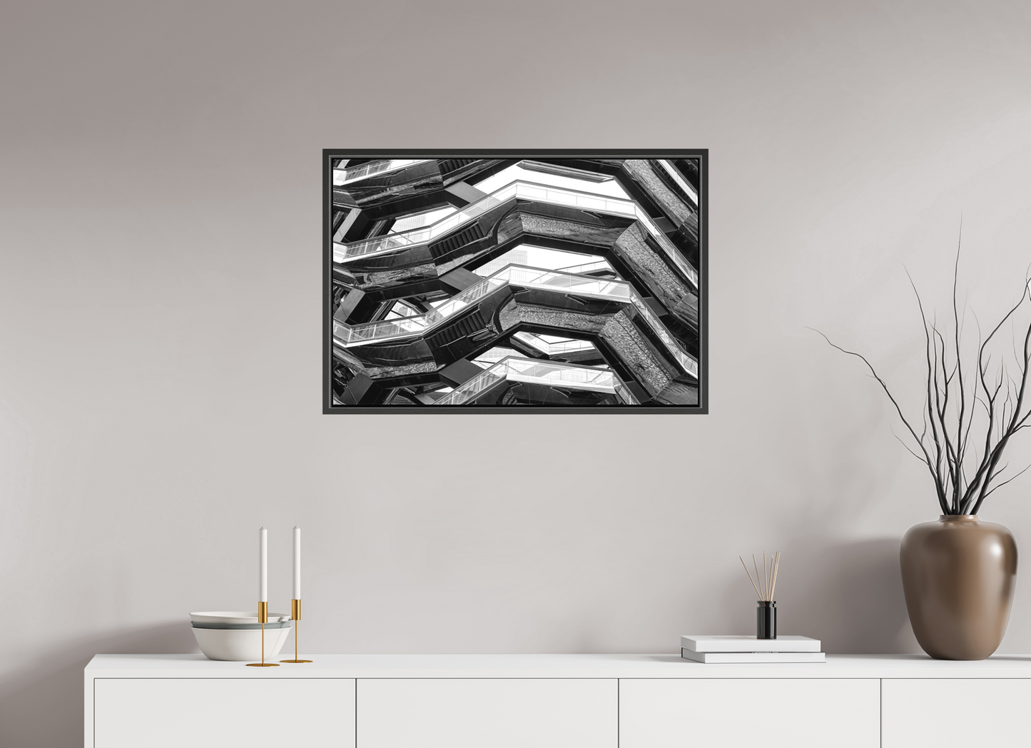 Vessel Detail (Black and White)