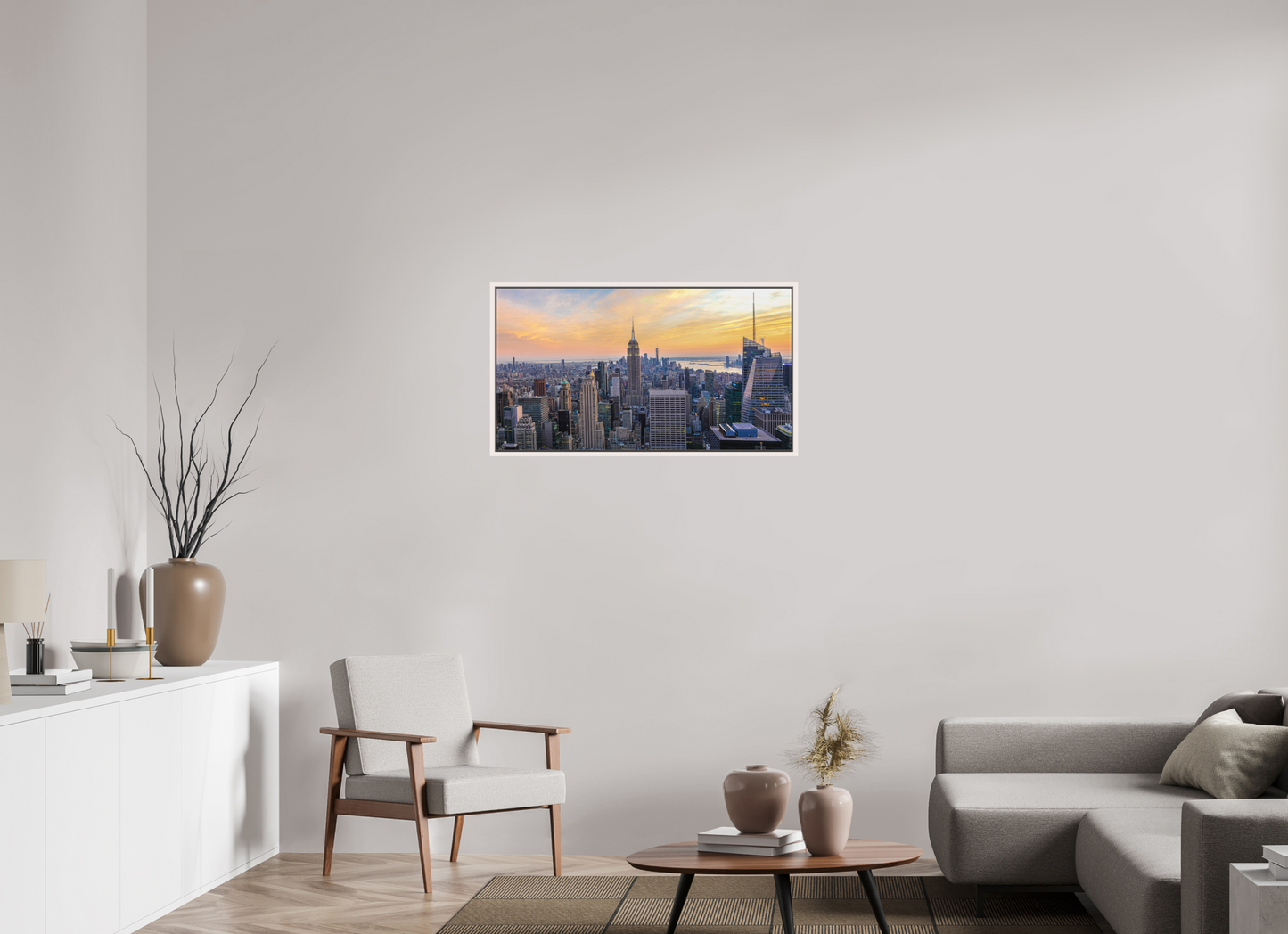 Sunset in New York City