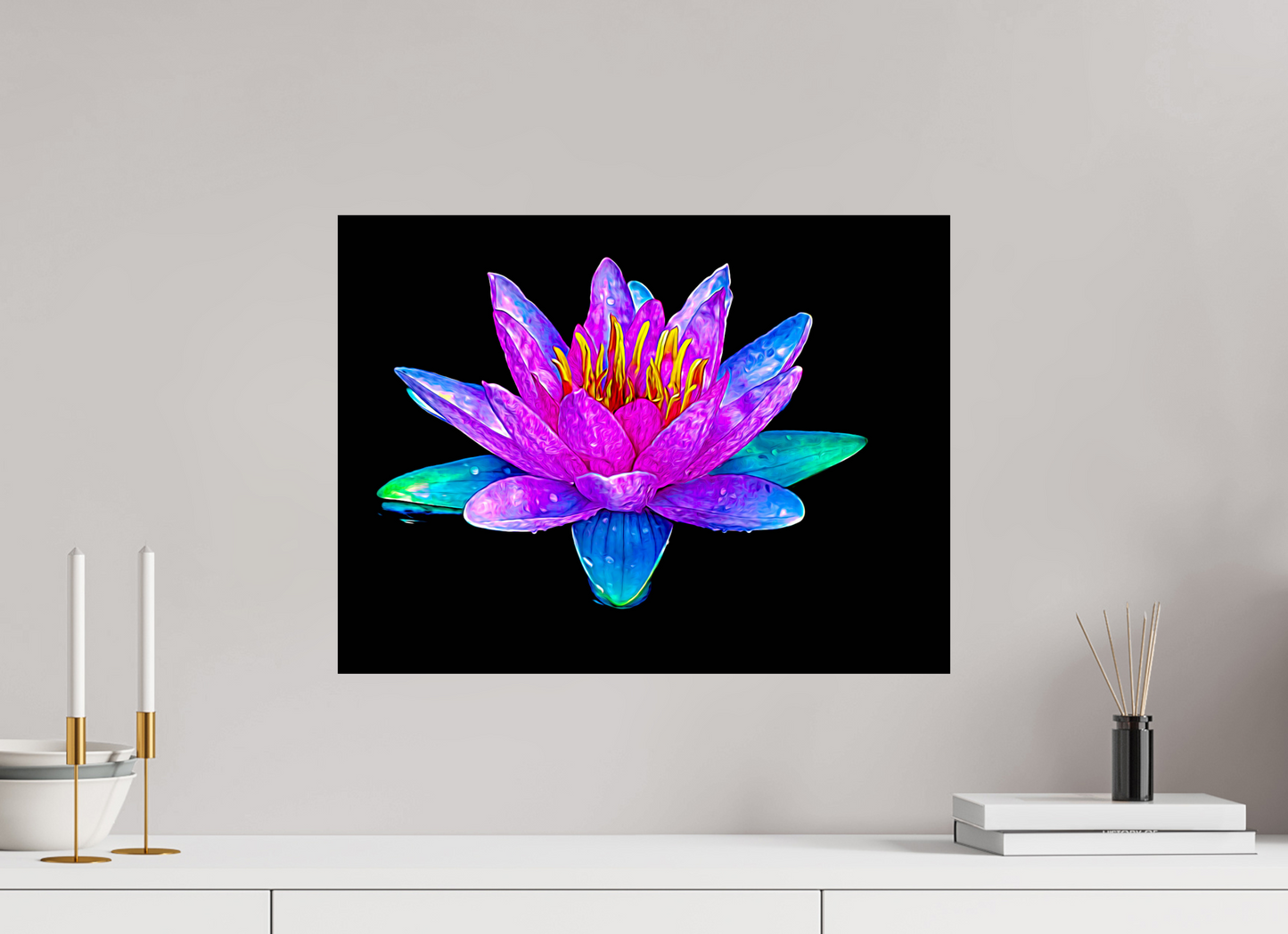 Fluorescent Flower