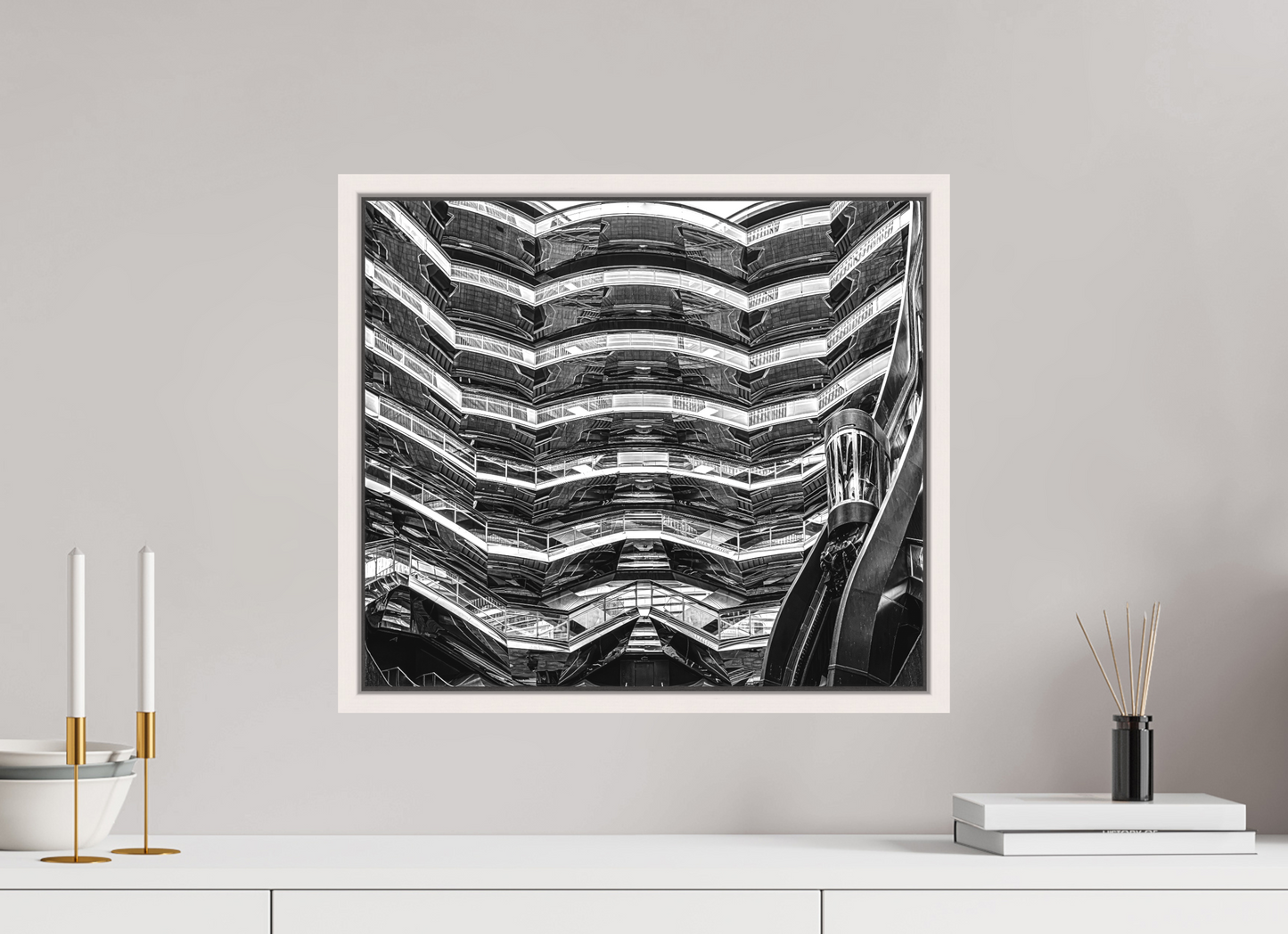 The Vessel (Black and White)