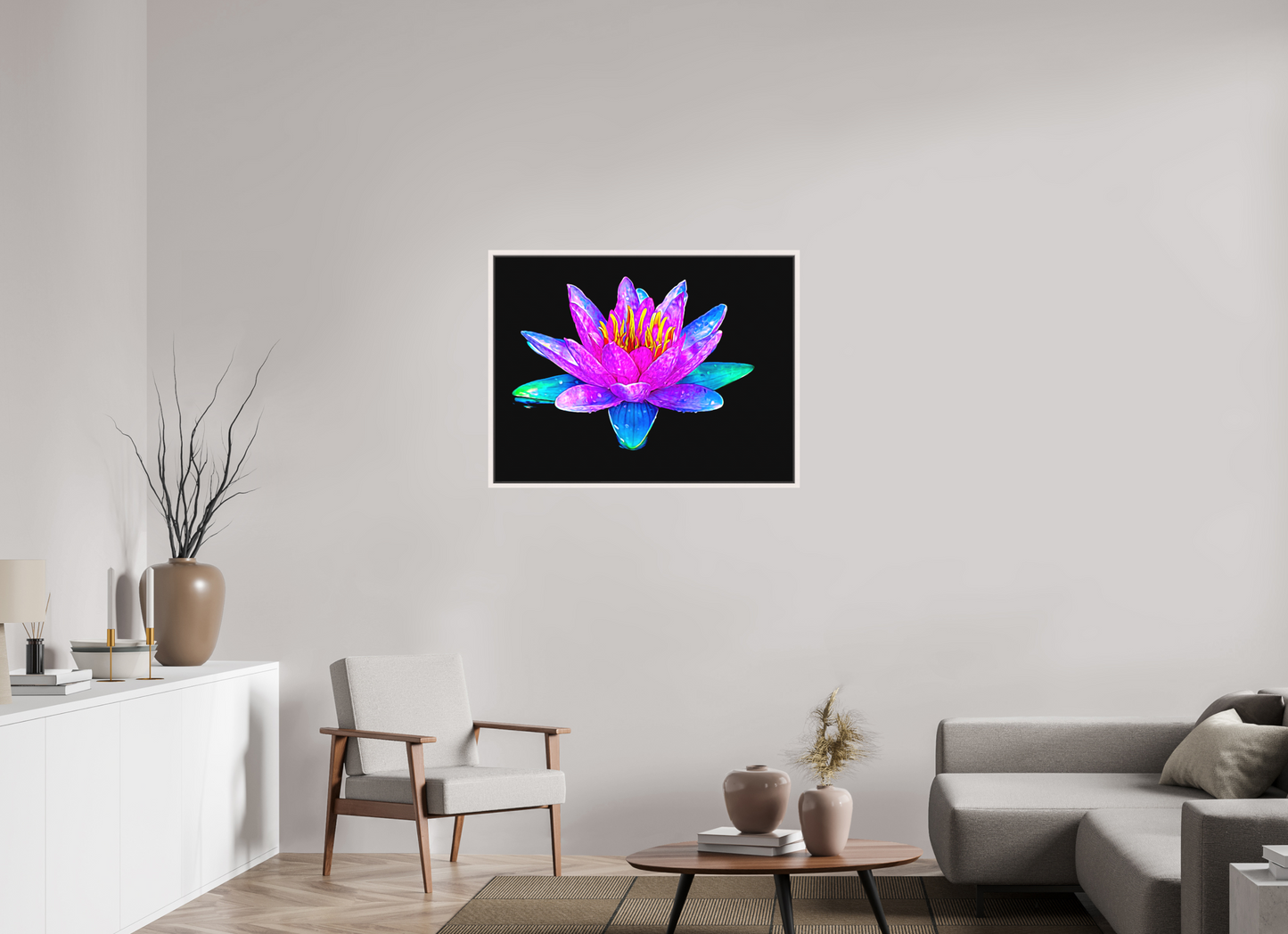Fluorescent Flower