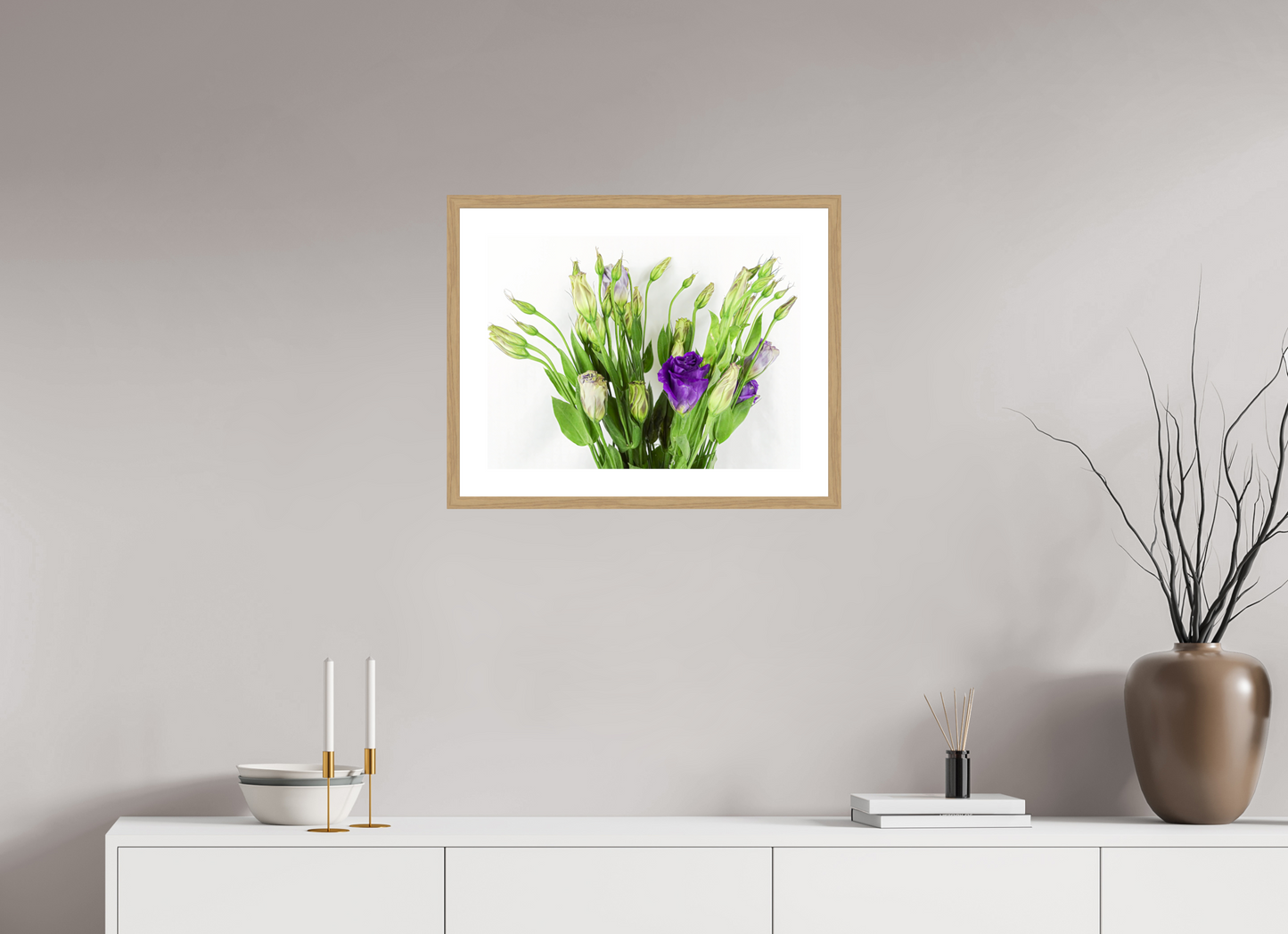 Purple Beauties (White Background)