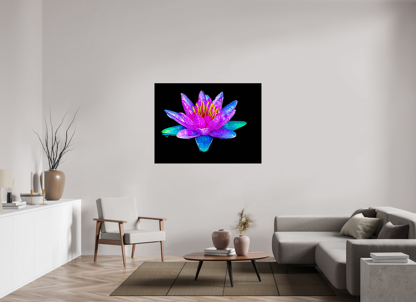 Fluorescent Flower