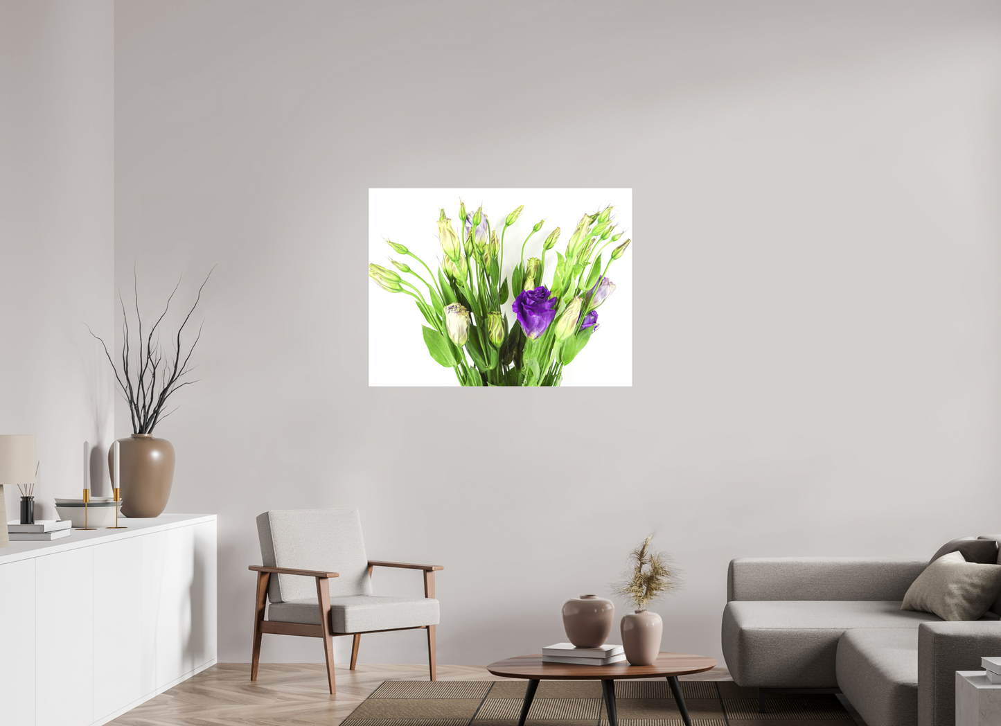 Purple Beauties (White Background)