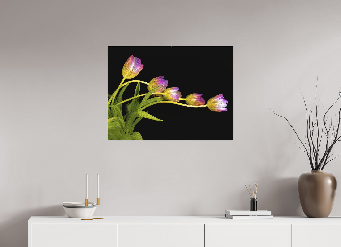 Dancing Tulips