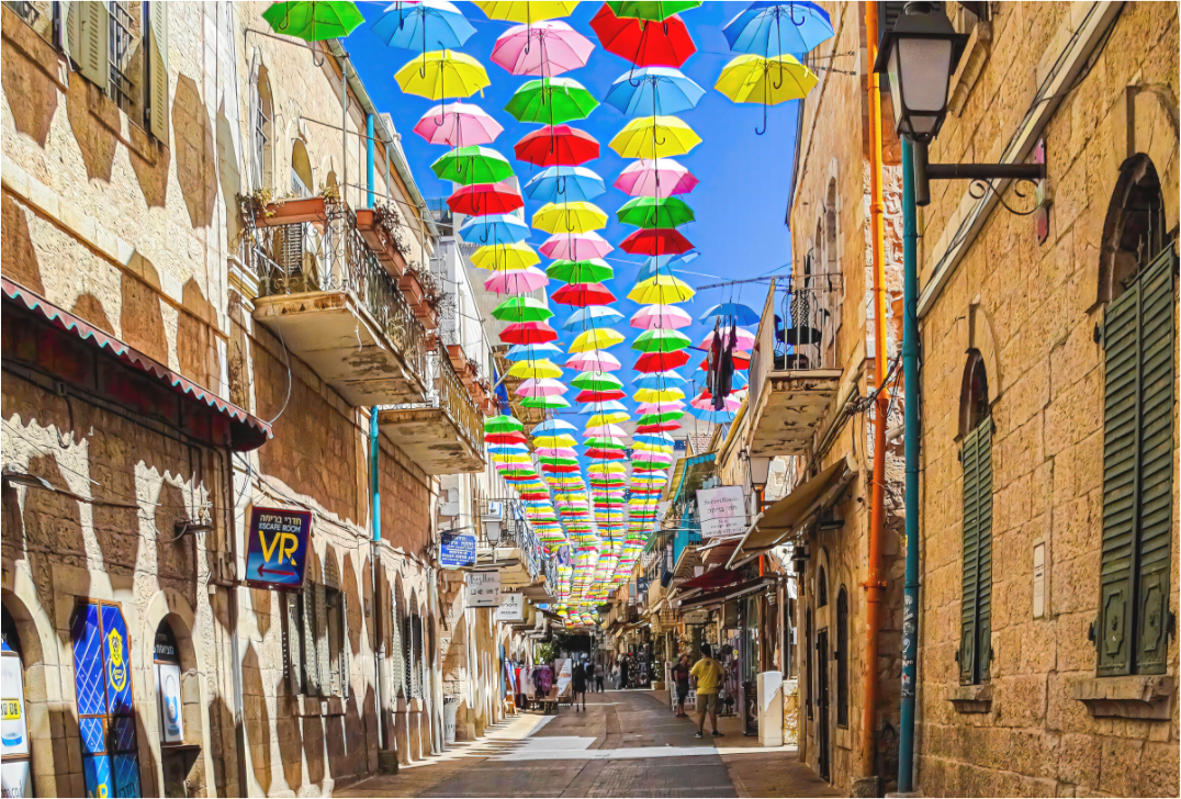 Panoramic Jerusalem Rivlin Street