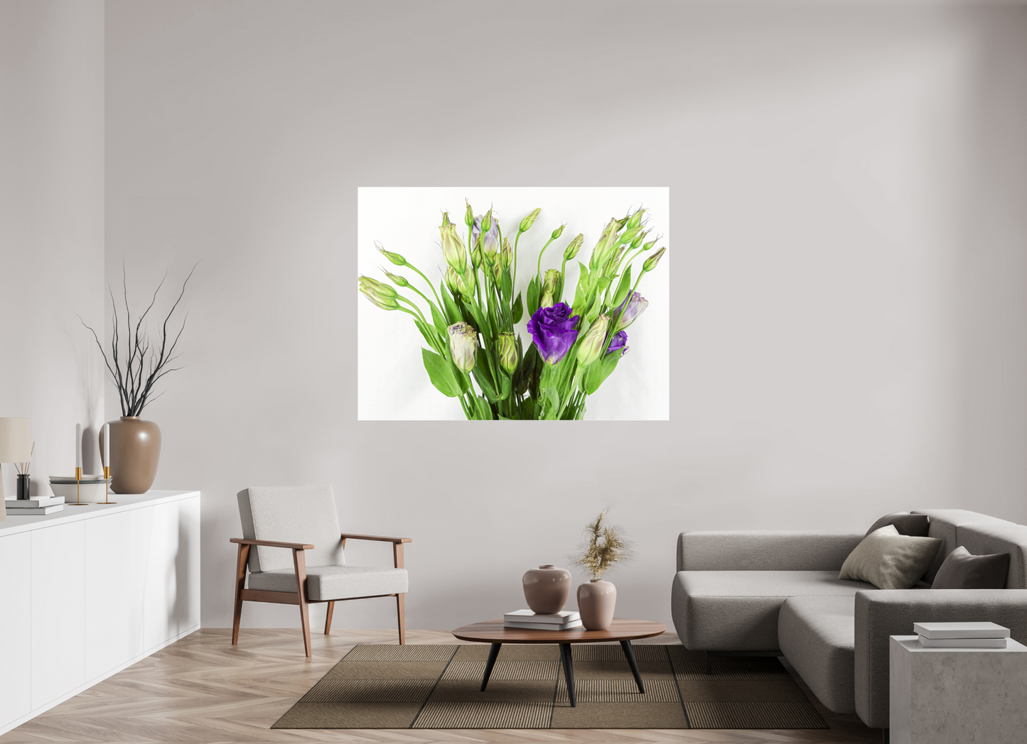 Purple Beauties (White Background)