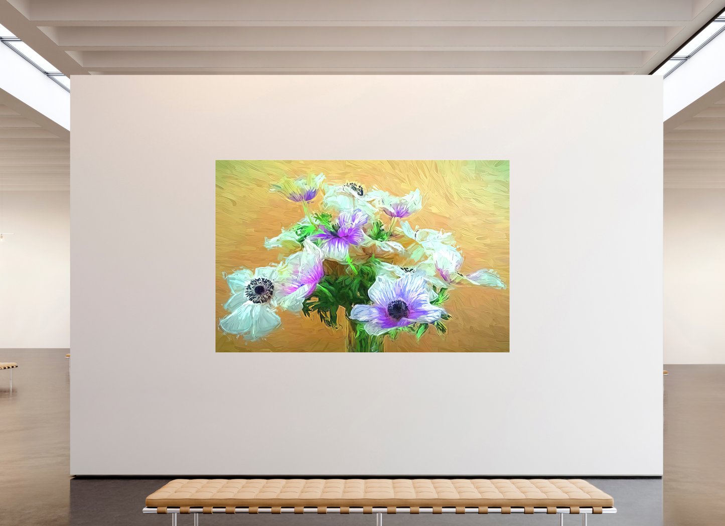 Panoramic Impressionist Anemone