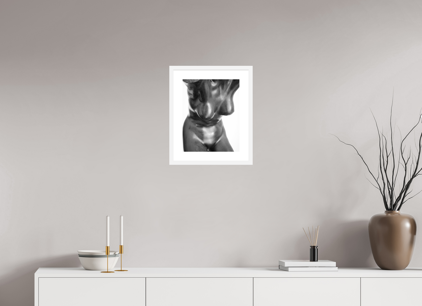 Frontal Woman's Torso