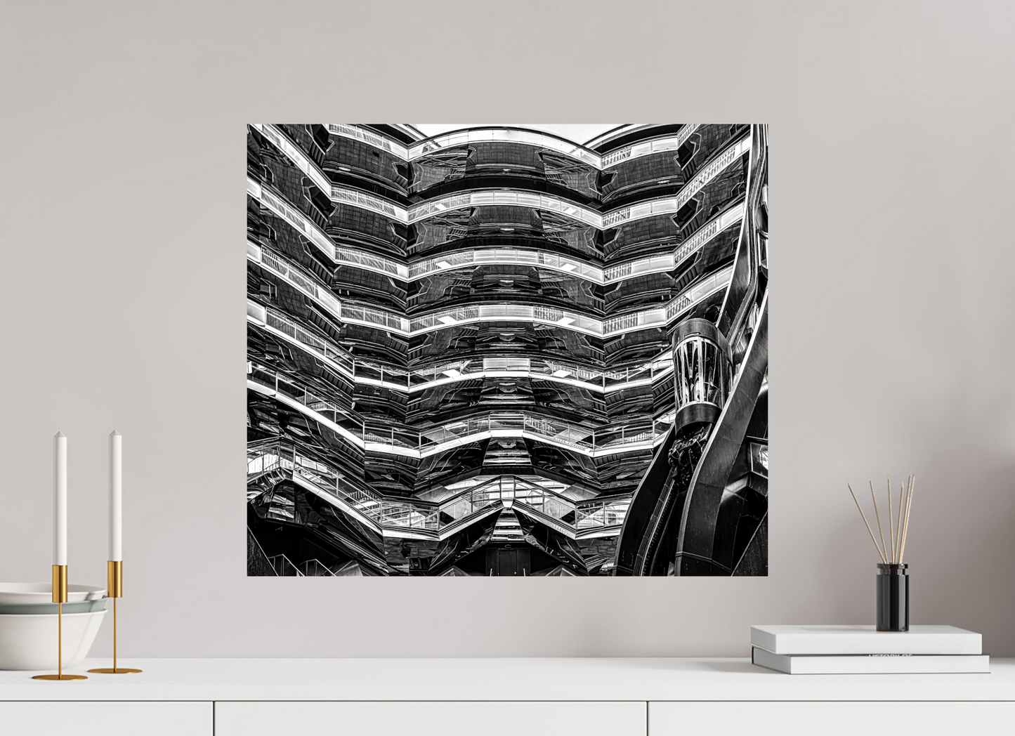 The Vessel (Black and White)