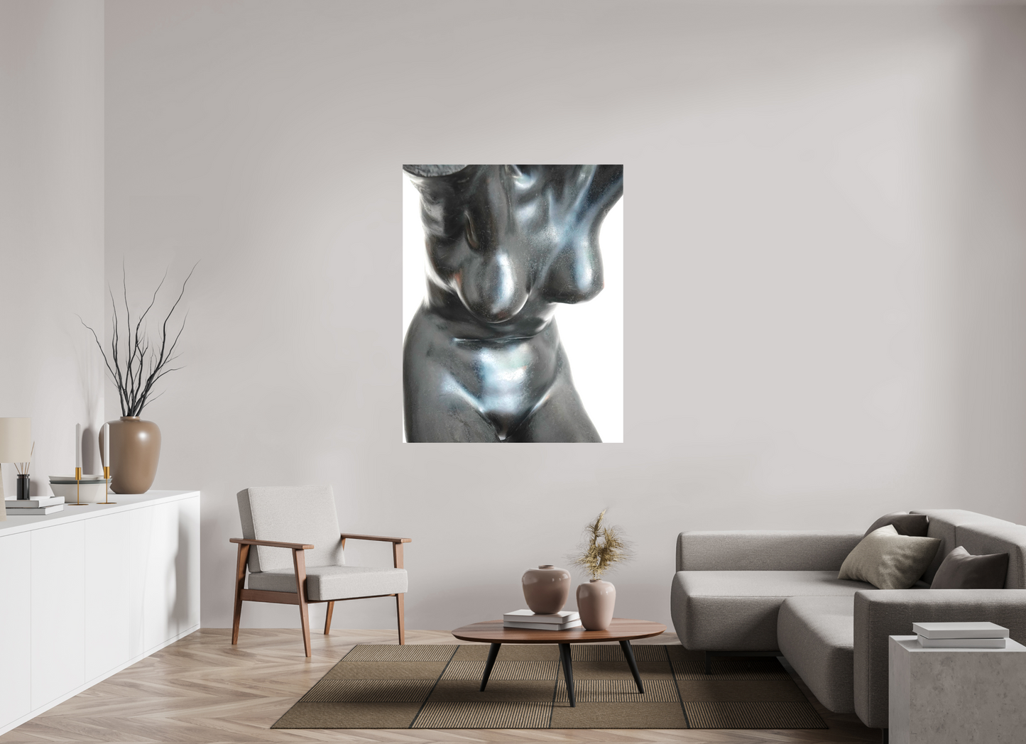 Frontal Woman's Torso