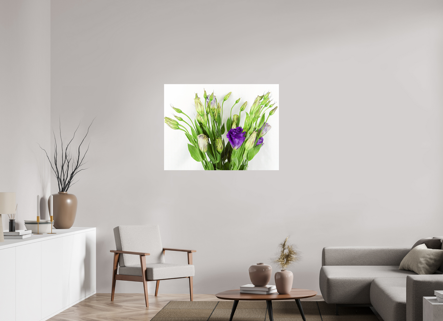 Purple Beauties (White Background)
