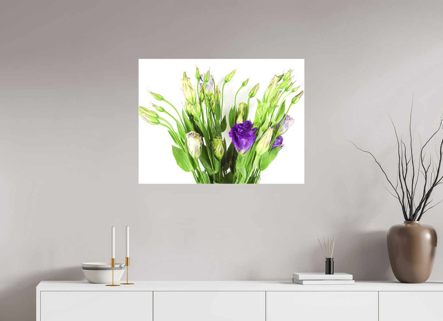 Purple Beauties (White Background)