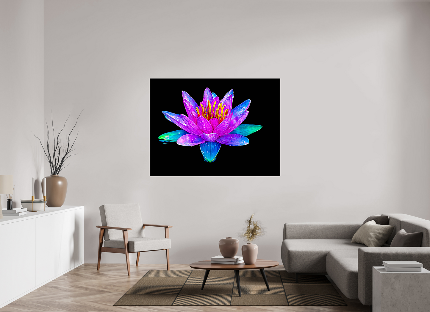 Fluorescent Flower