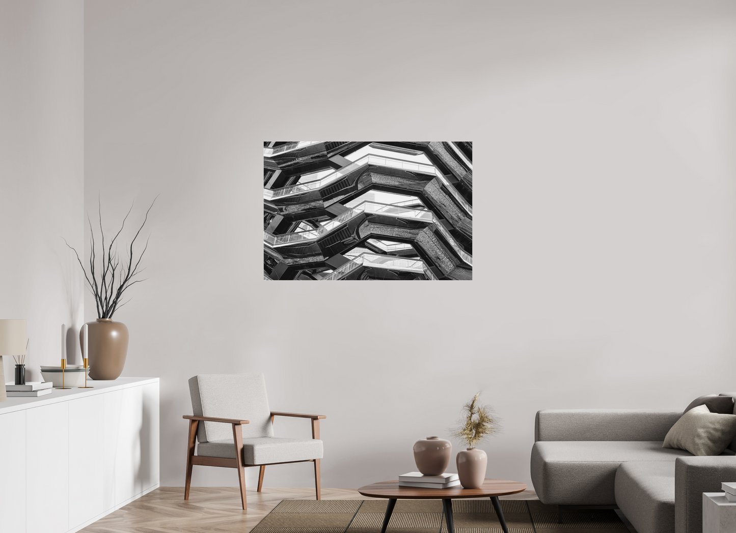 Vessel Detail (Black and White)