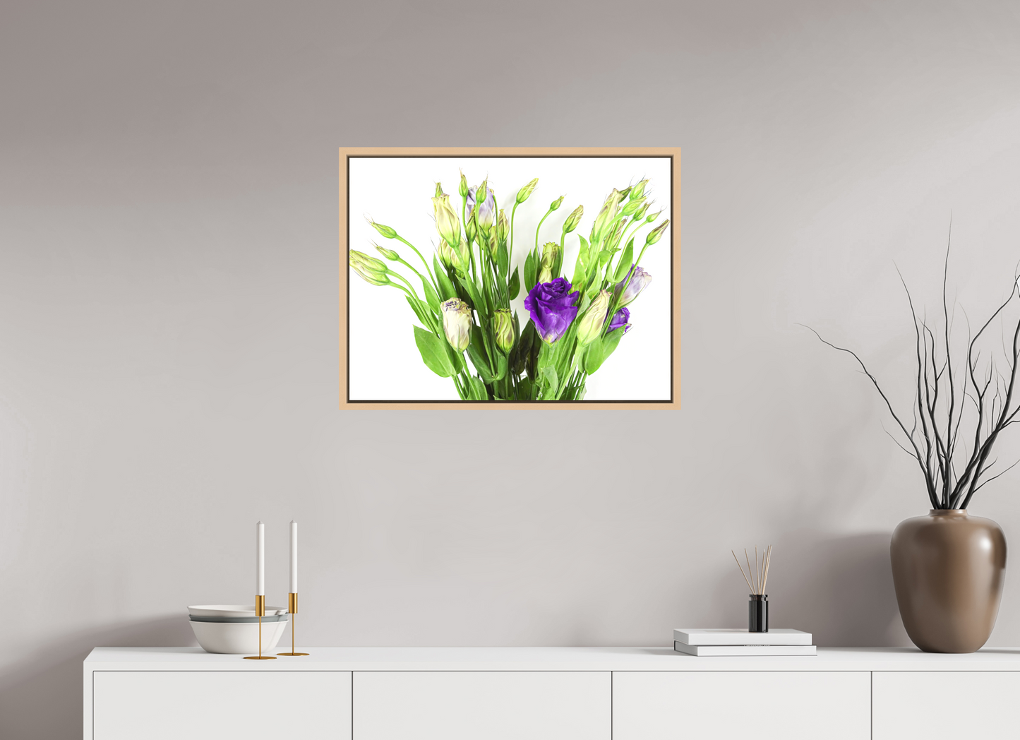 Purple Beauties (White Background)