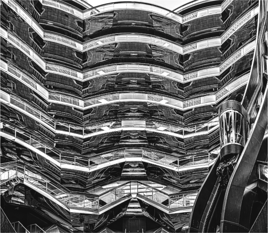 The Vessel (Black and White)