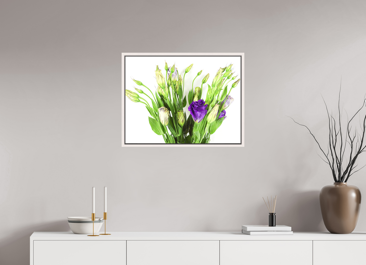 Purple Beauties (White Background)