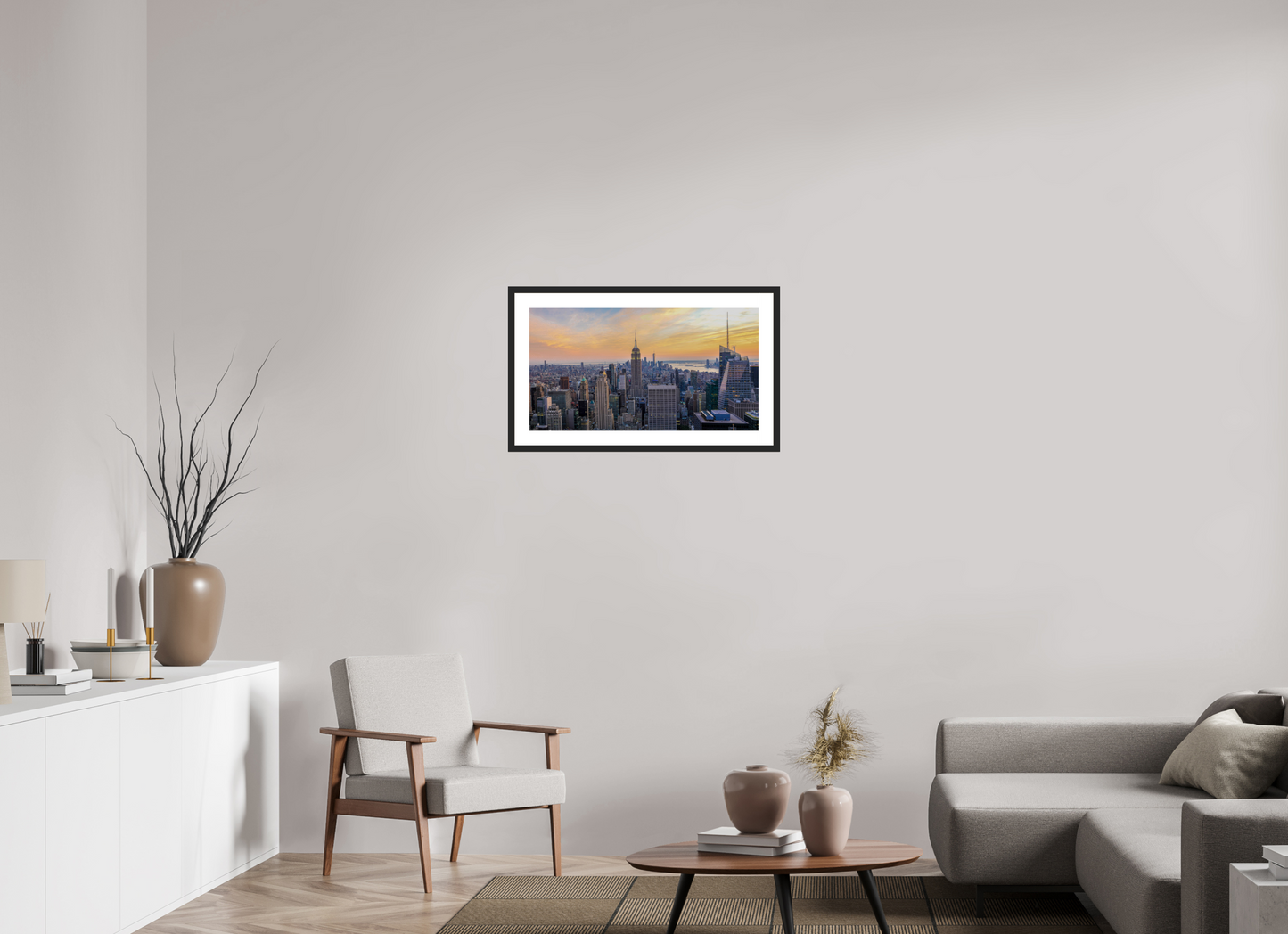 Sunset in New York City