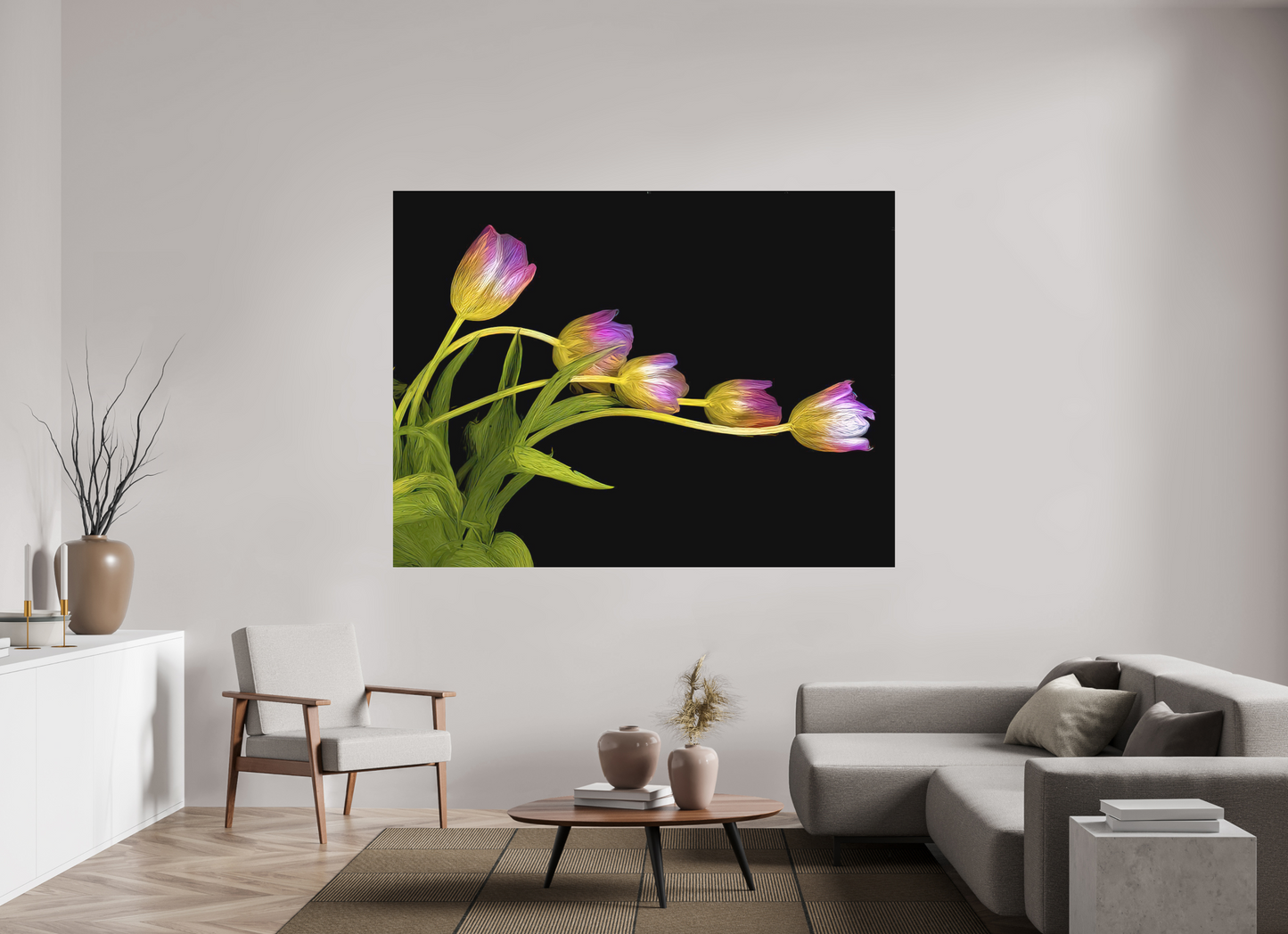 Dancing Tulips