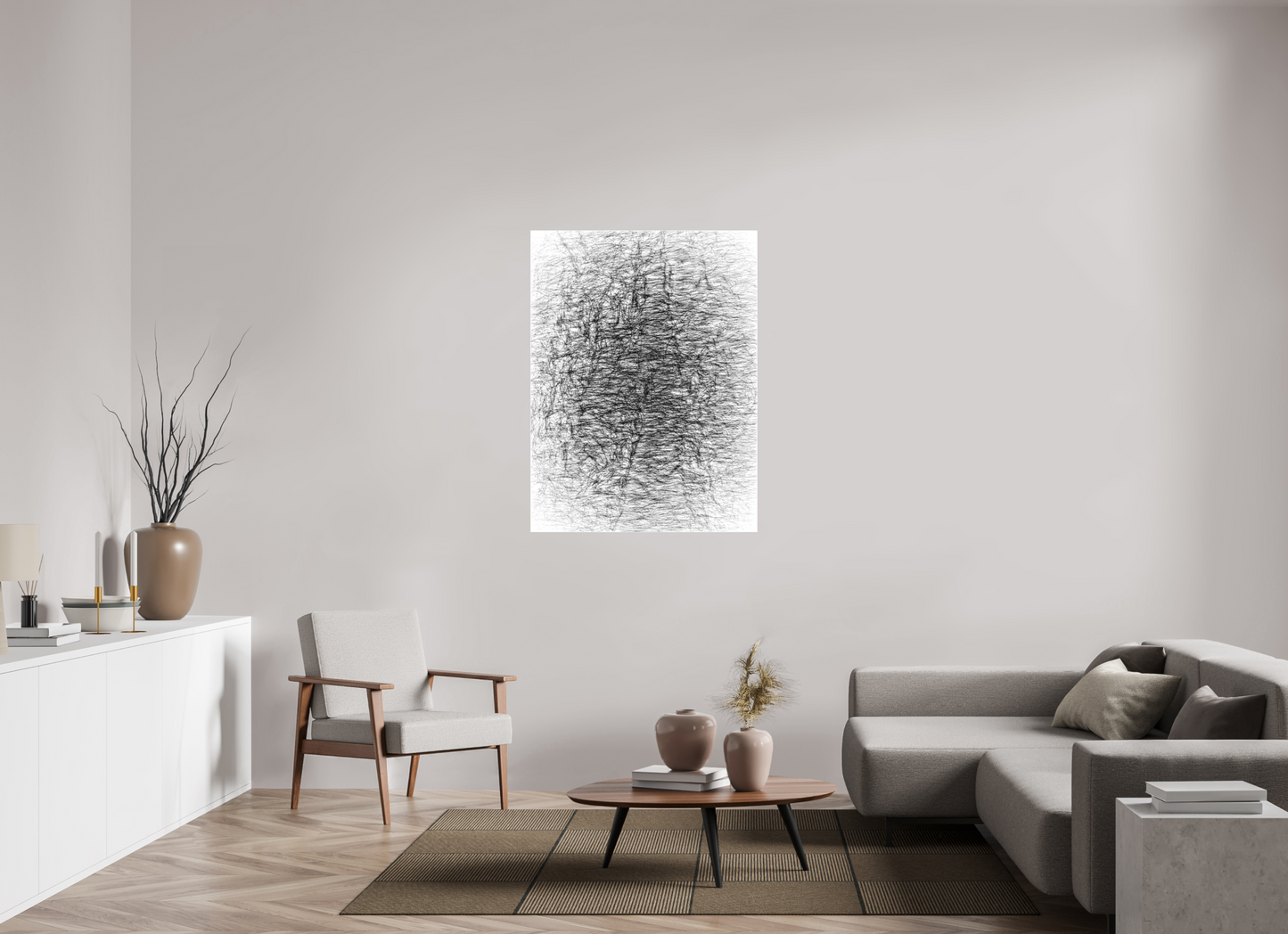 36 x 48″, On Woven Canvas Brainstorming